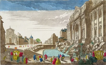 Der Trevi-Brunnen, Rom